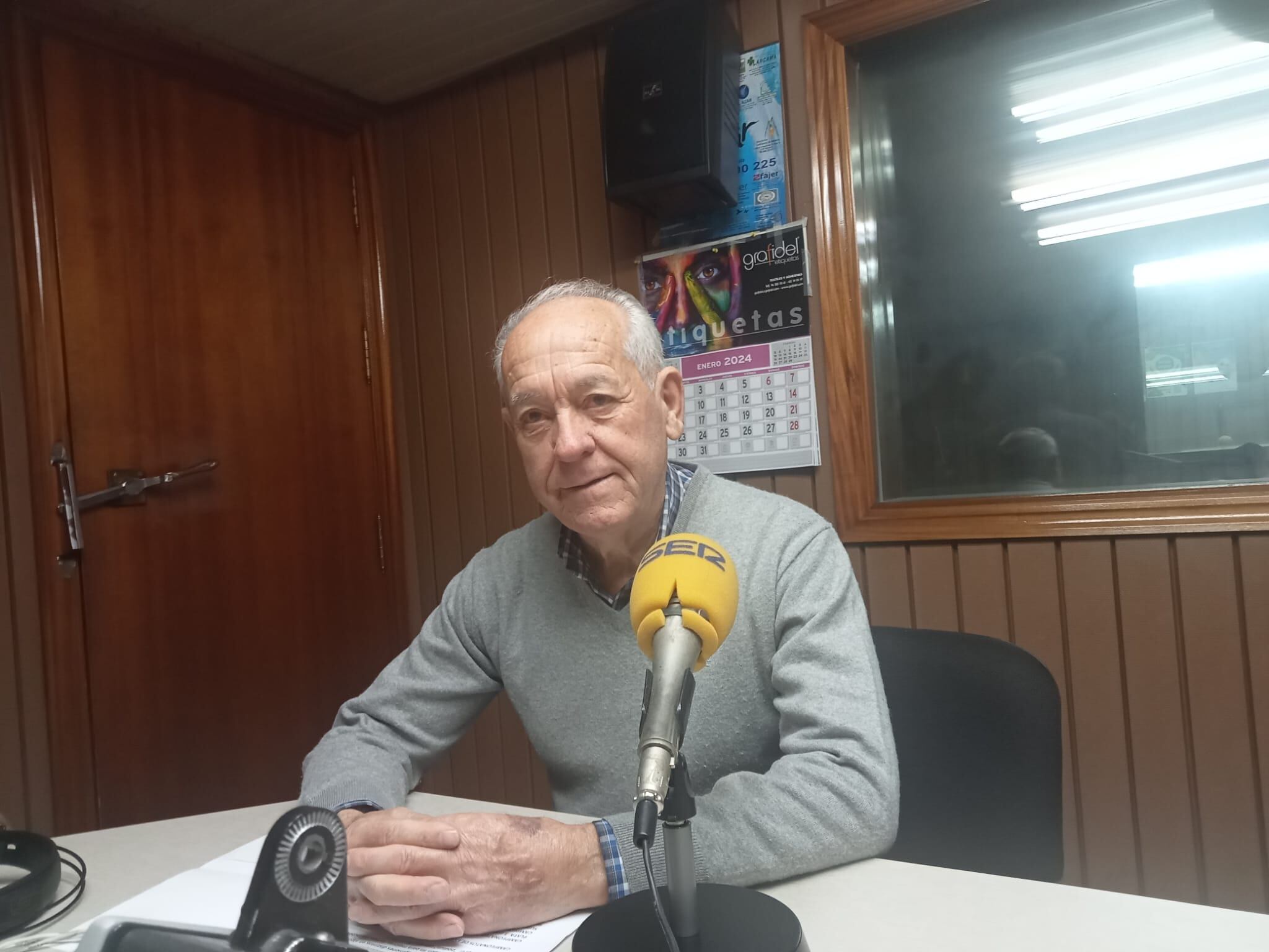 José Tomás Mora, en Radio Villena SER