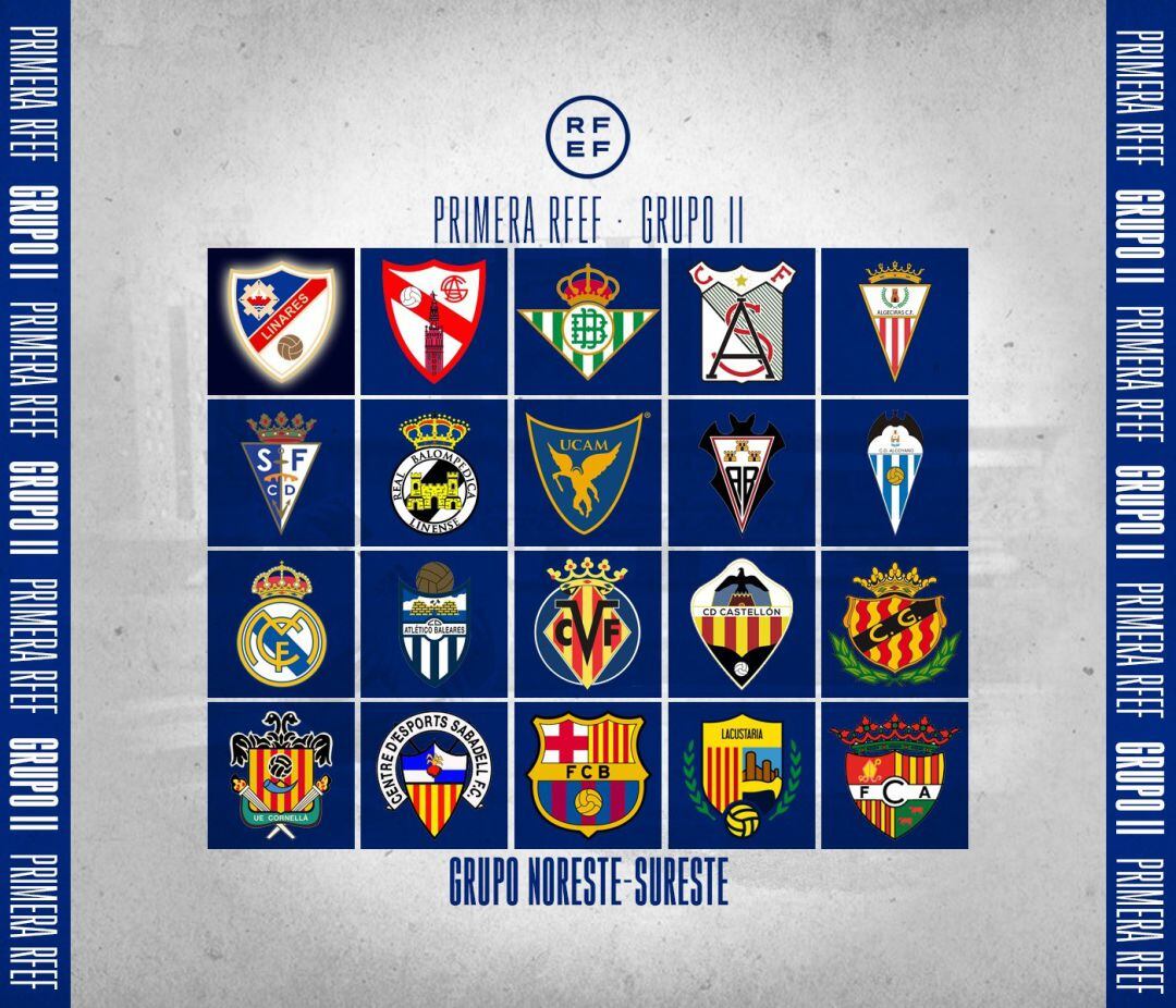 Cartel Grupo II 1a RFEF.