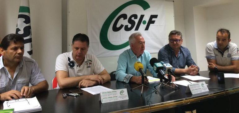 Miembros del CSIF en Lugo