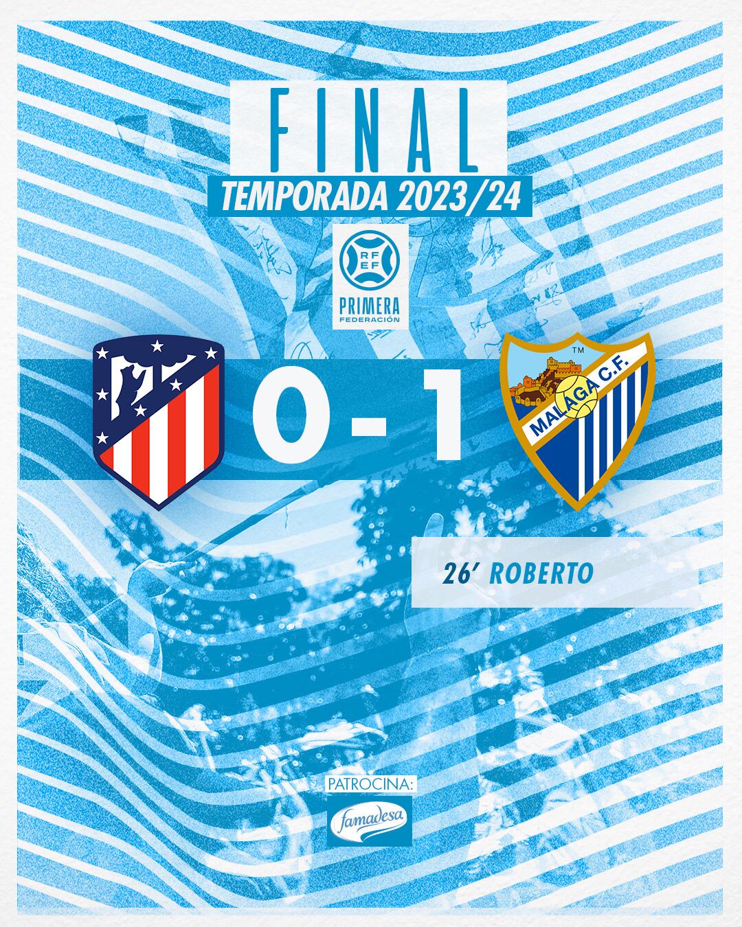 El Málaga logró una gran victoria ante el Atlético de Madrid B, tras tres empates consecutivos