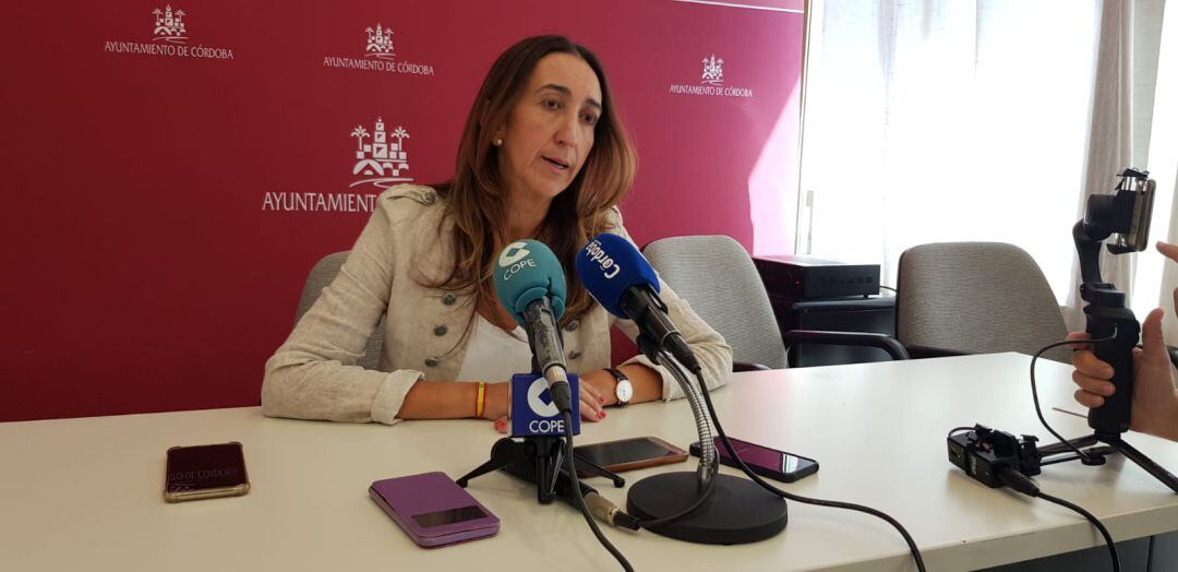 La portavoz municipal de Vox en Córdoba, Paula Badanelli