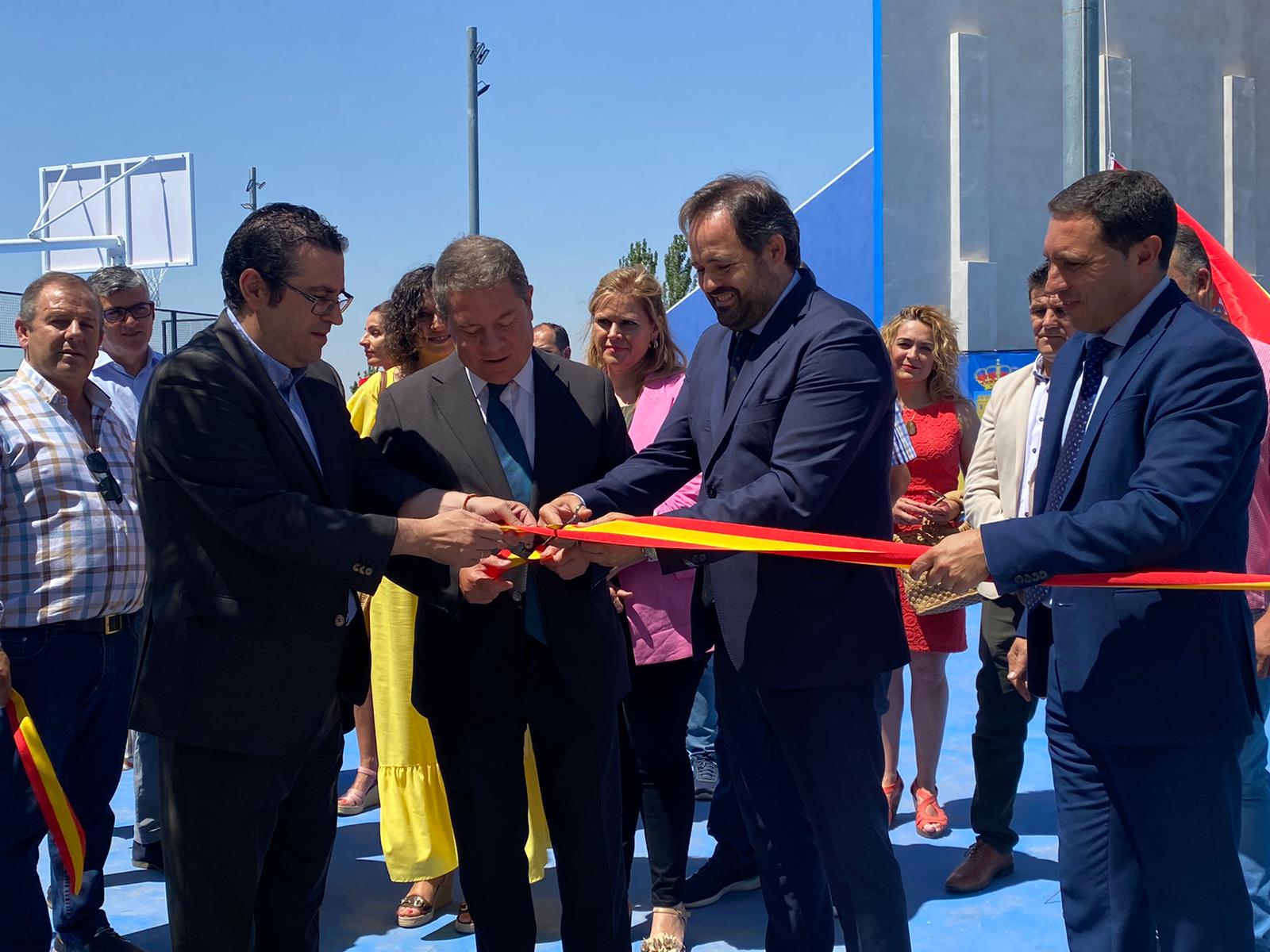 Inauguración zona deportiva de Las Mesas