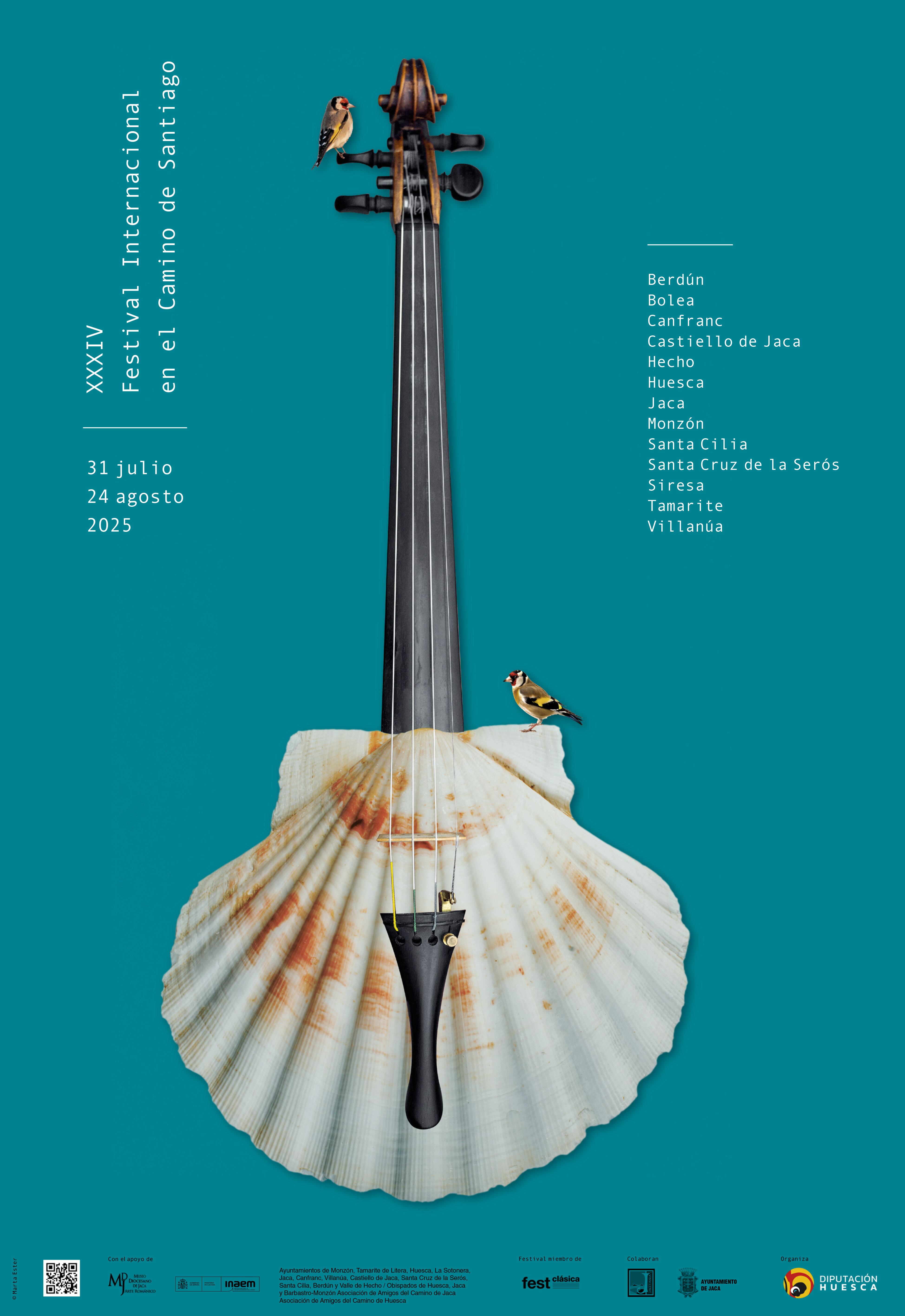 El cartel de esta edición es obra de Marta Ester