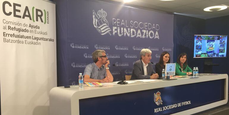 Presentación del Dia de la Fundación en Zubieta.