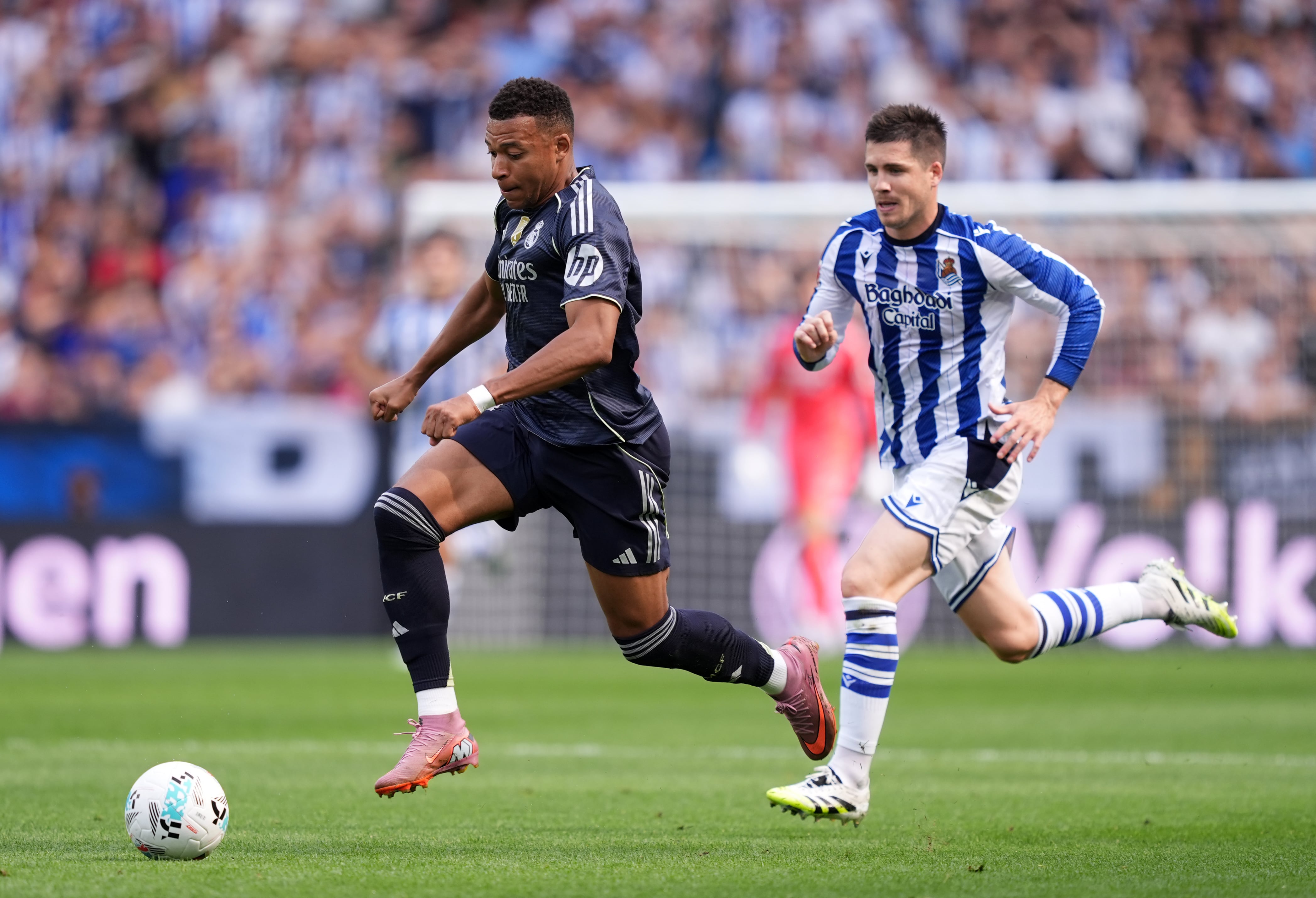 Imagen del Real Sociedad-Real Madrid de la primera vuelta