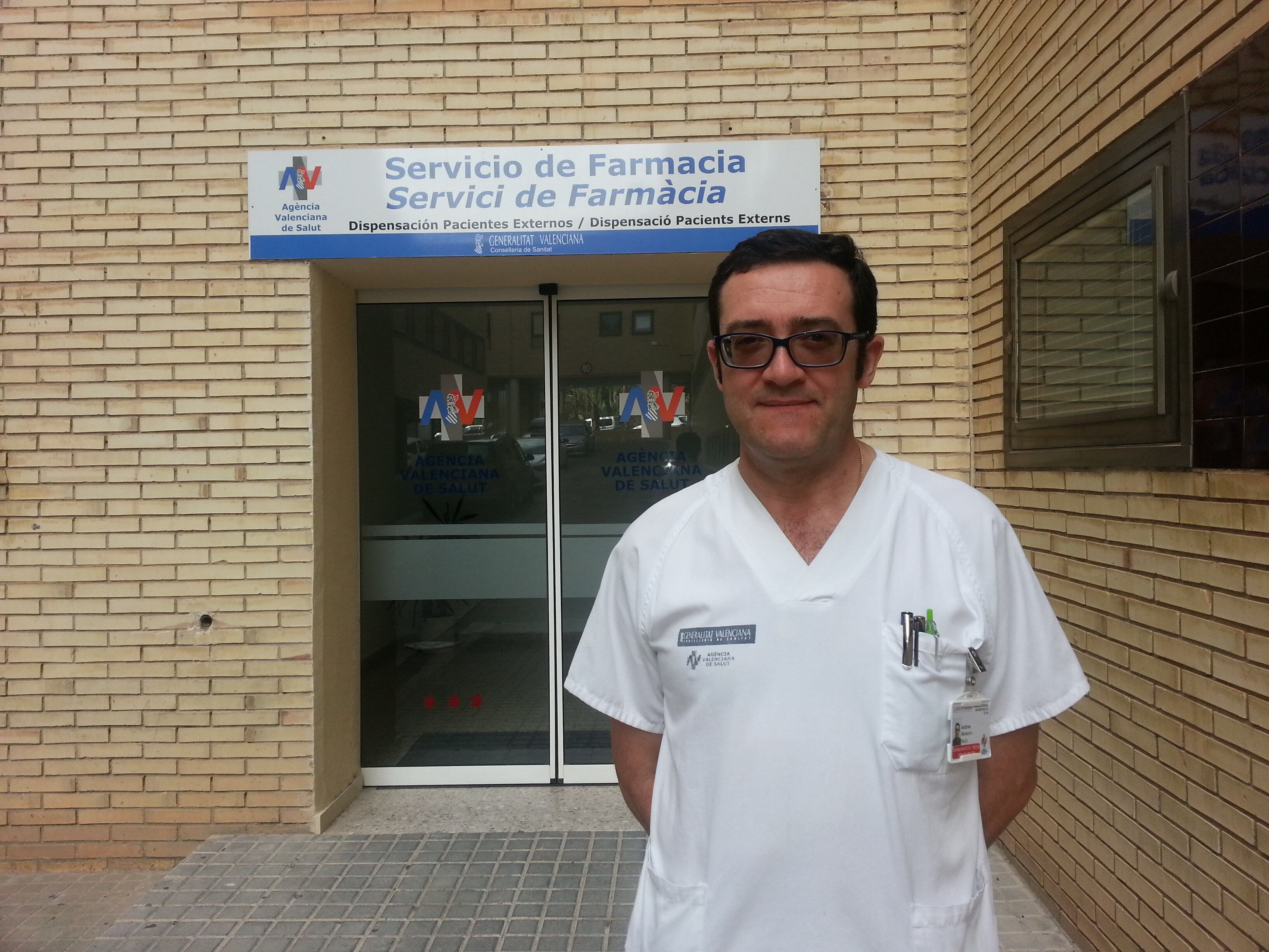 Andrés Navarro, jefe de Farmacia Hospital General de Elche
