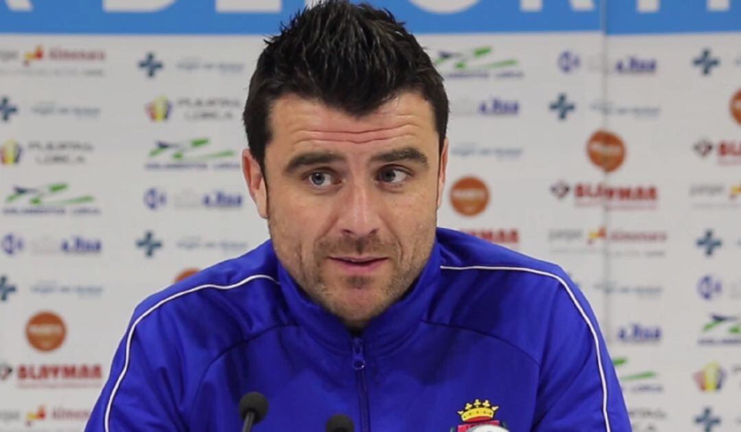 Sergio Sánchez, entrenador del Lorca Deportiva