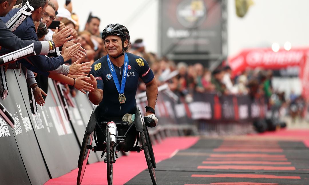 El campeón italiano Alex Zanardi.