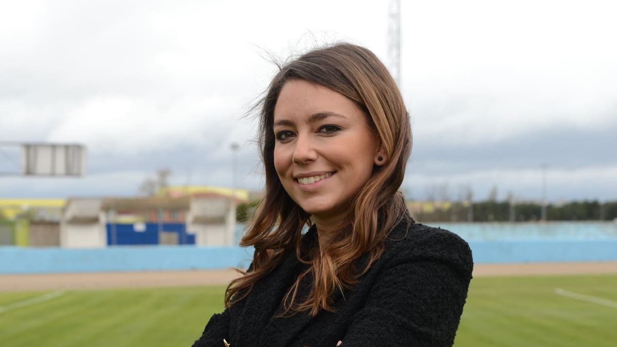 La presidenta de la Arandina, Virginia Martínez, repasa el estado actual del club tras la reciente temporada deportiva y ante el cierre de ejercicio