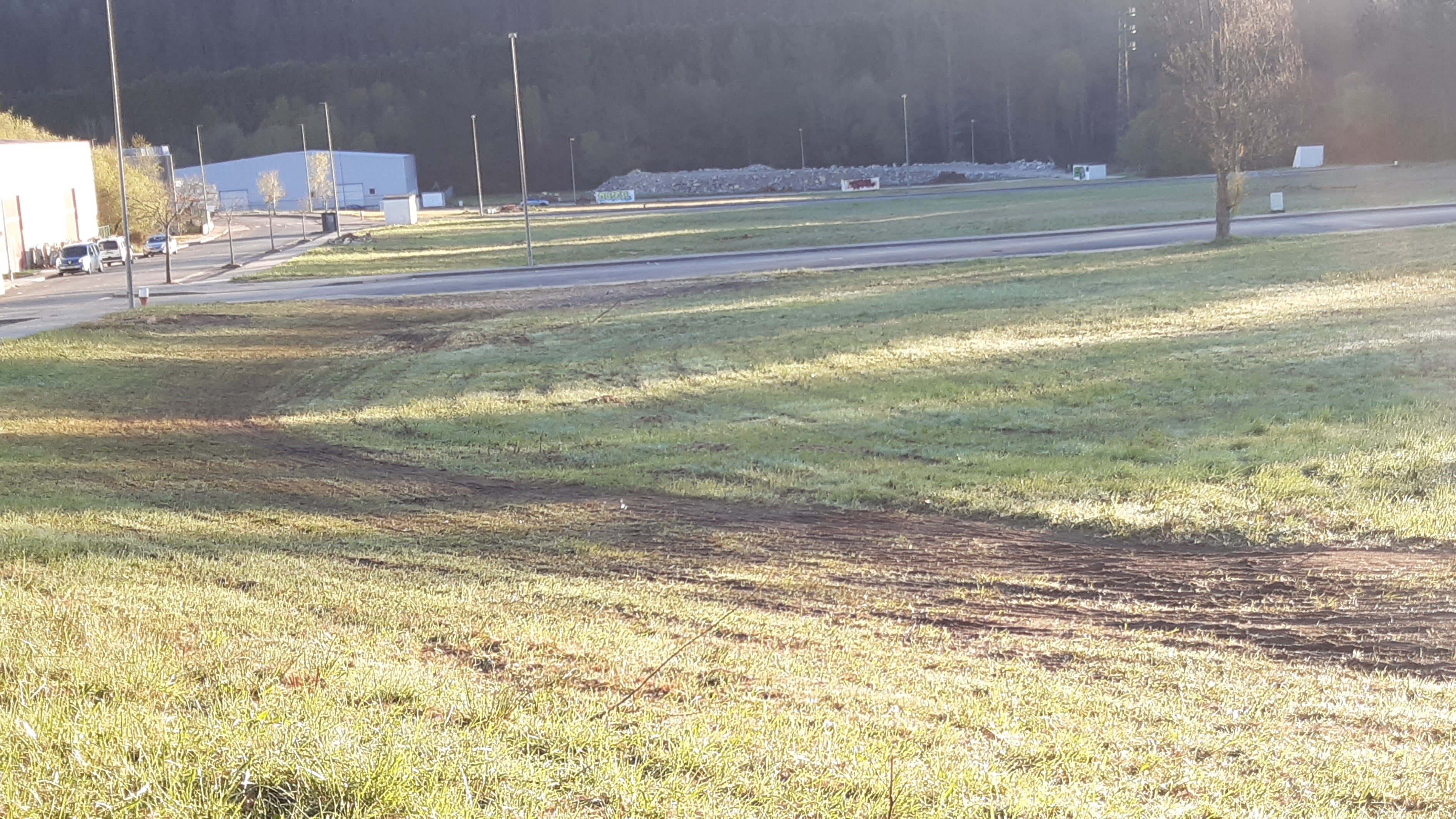 Terreno donde se levantará el futuro elkartegi. / Diputación de Bizkaia