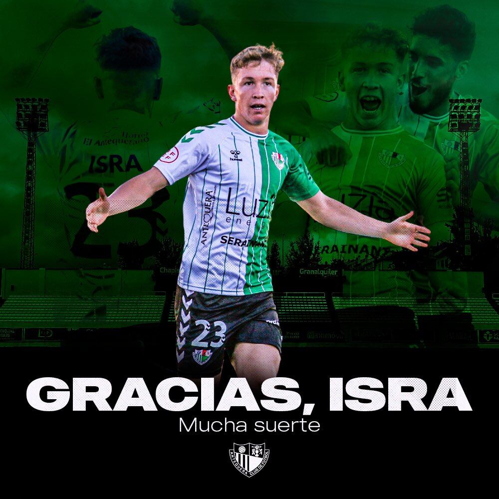 El delantero del Antequera Israel Domínguez se compromete con el Sevilla