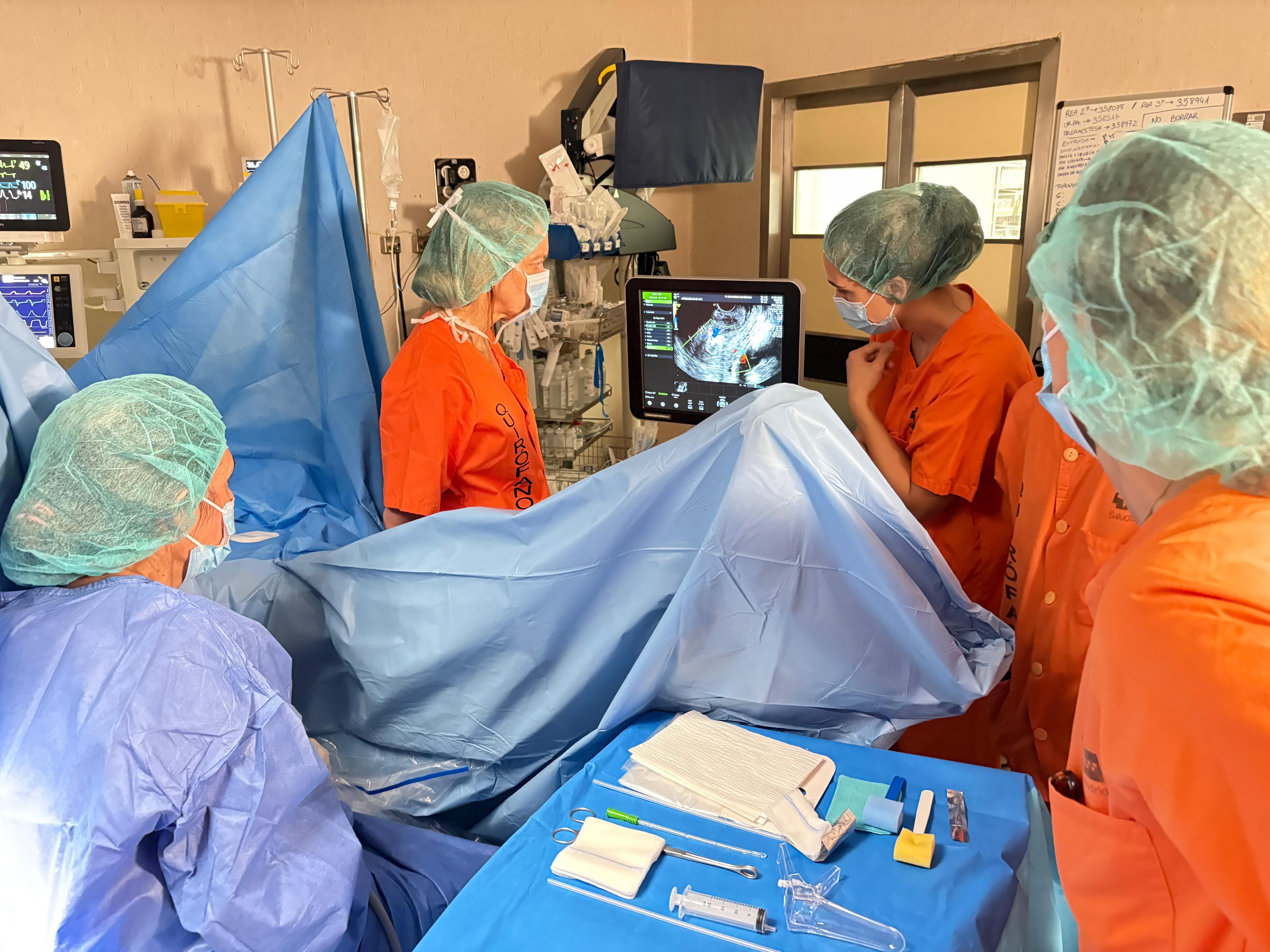 Intervención en el Hospital Universitario de Móstoles