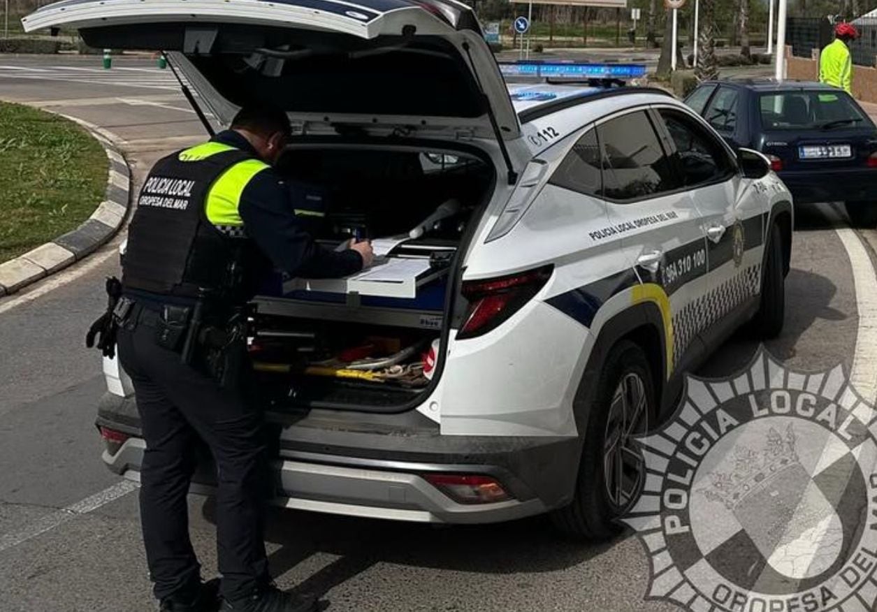 Detenido en Oropesa un hombre que conducía sin carnet y con identidad falsa