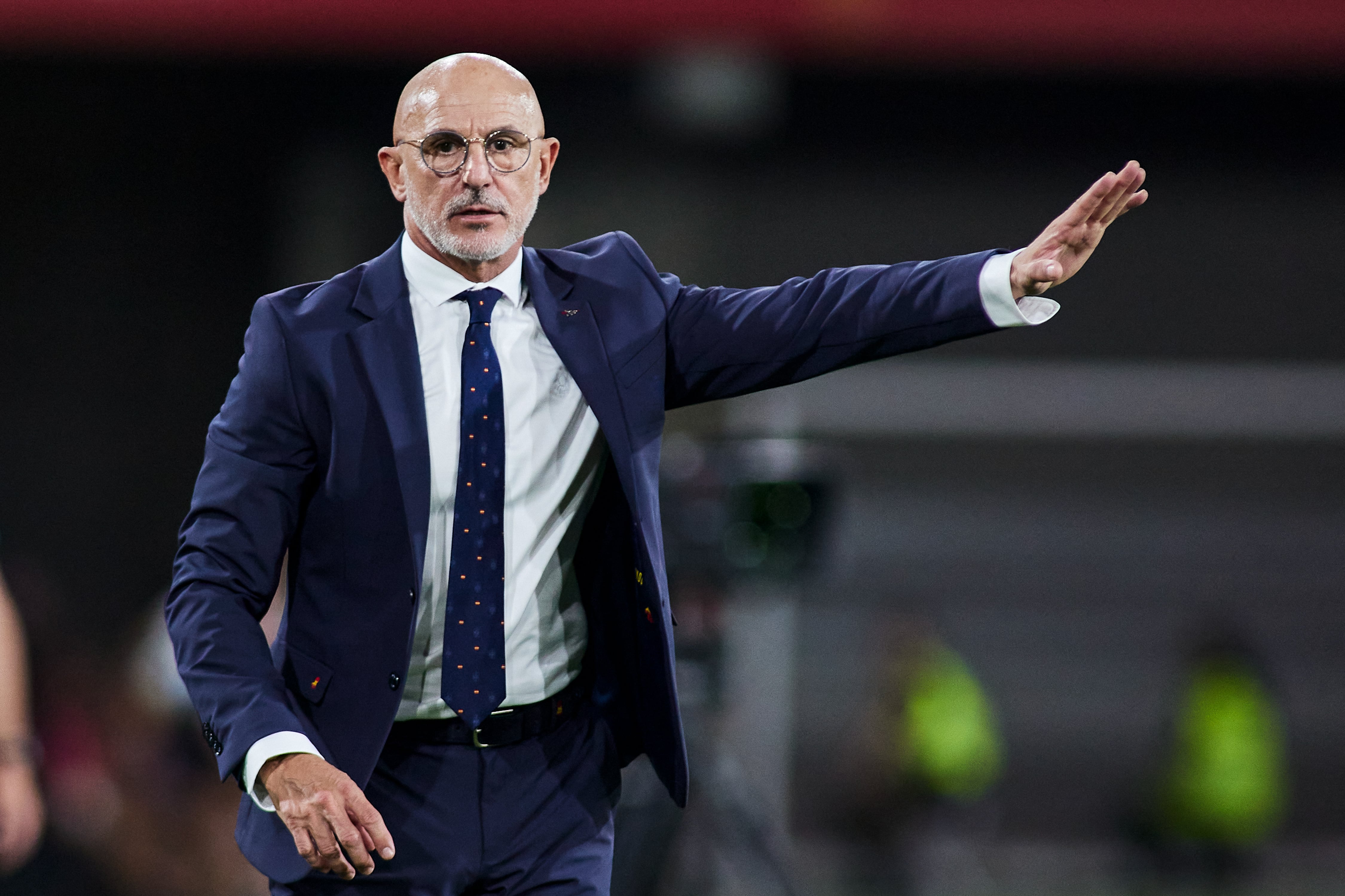 El seleccionador nacional Luis de la Fuente. (Photo By Joaquin Corchero/Europa Press via Getty Images)