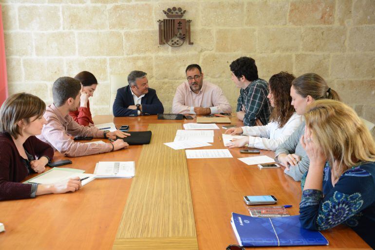 Reunión previa a la presentación pública de la propuesta EDUSI de Xàbia.