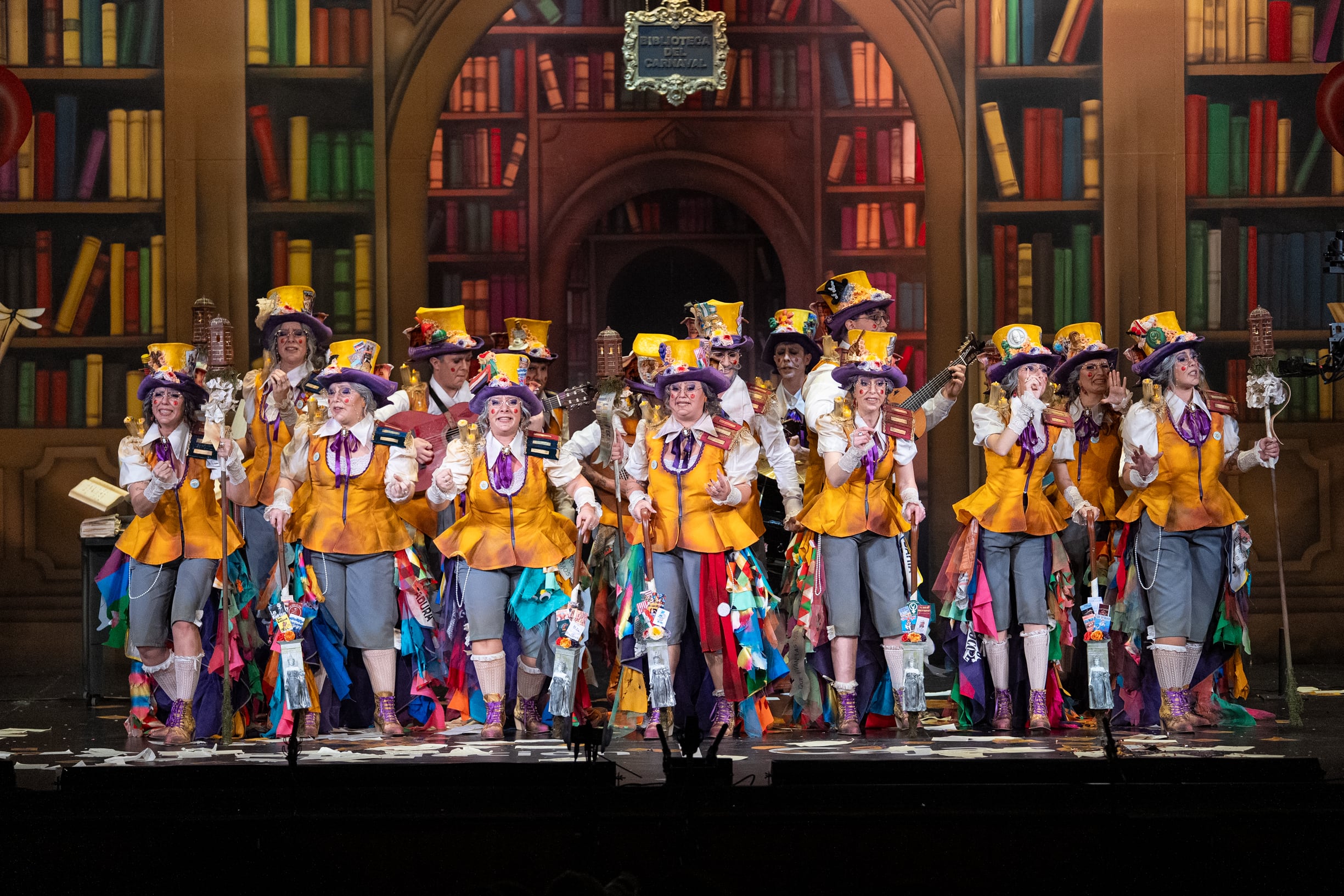 Comparsa: 'La Biblioteca'