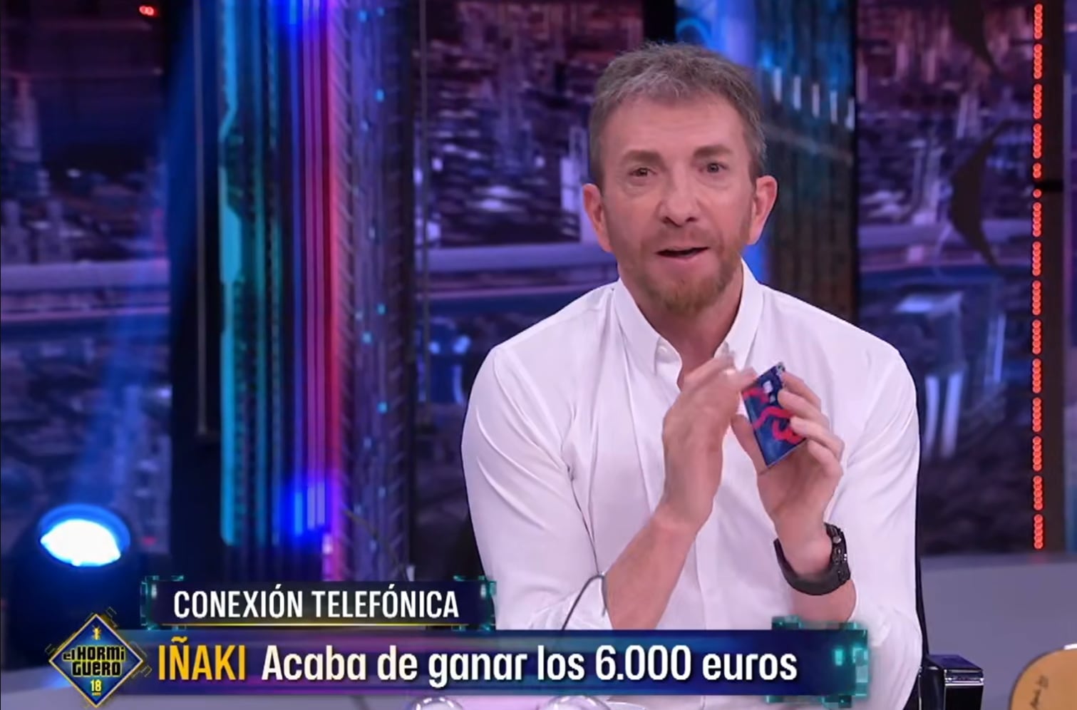 Pablo Motos en El Hormiguero.