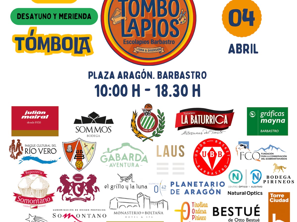Escolapios de Barbastro organiza "Tombolapios"