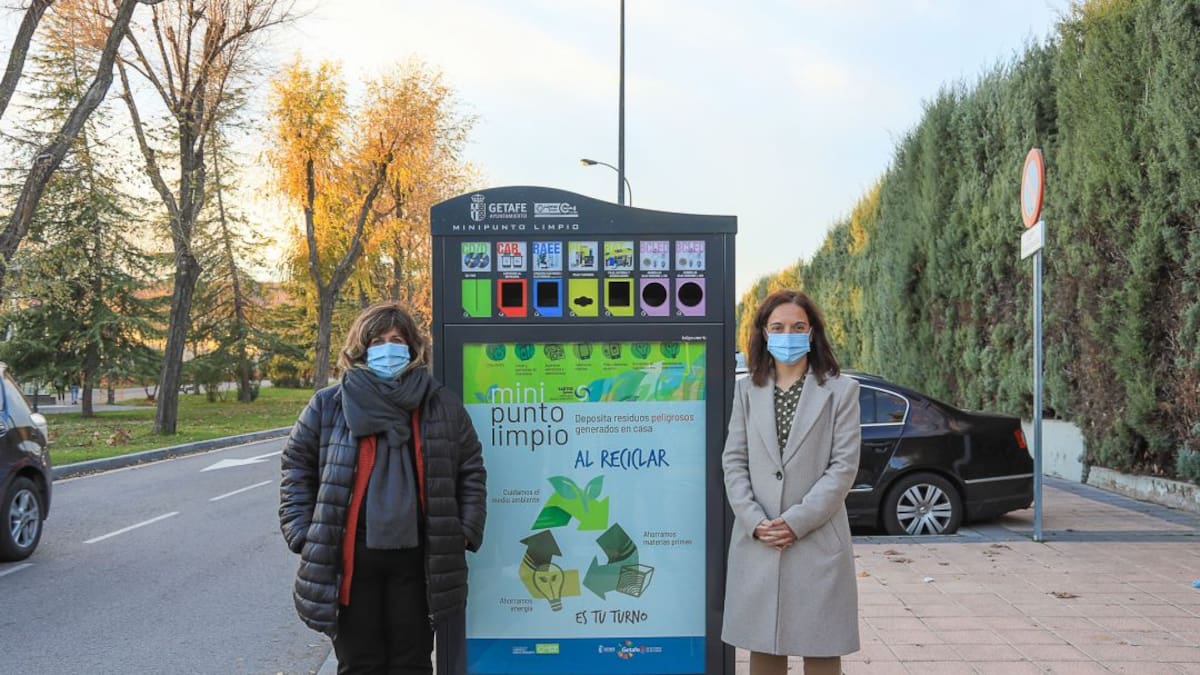 Getafe instala "minipuntos limpios" en todos los barrios