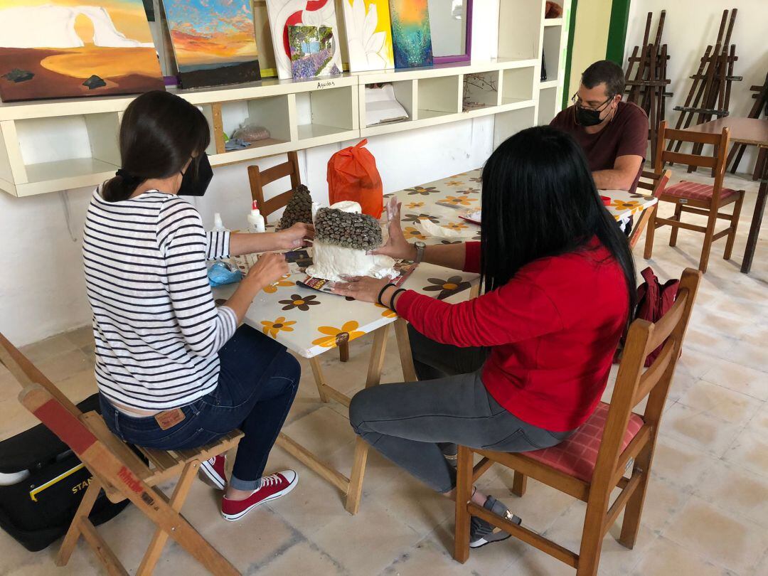 Uno de los talleres del Plan Cultural de Teguise. 