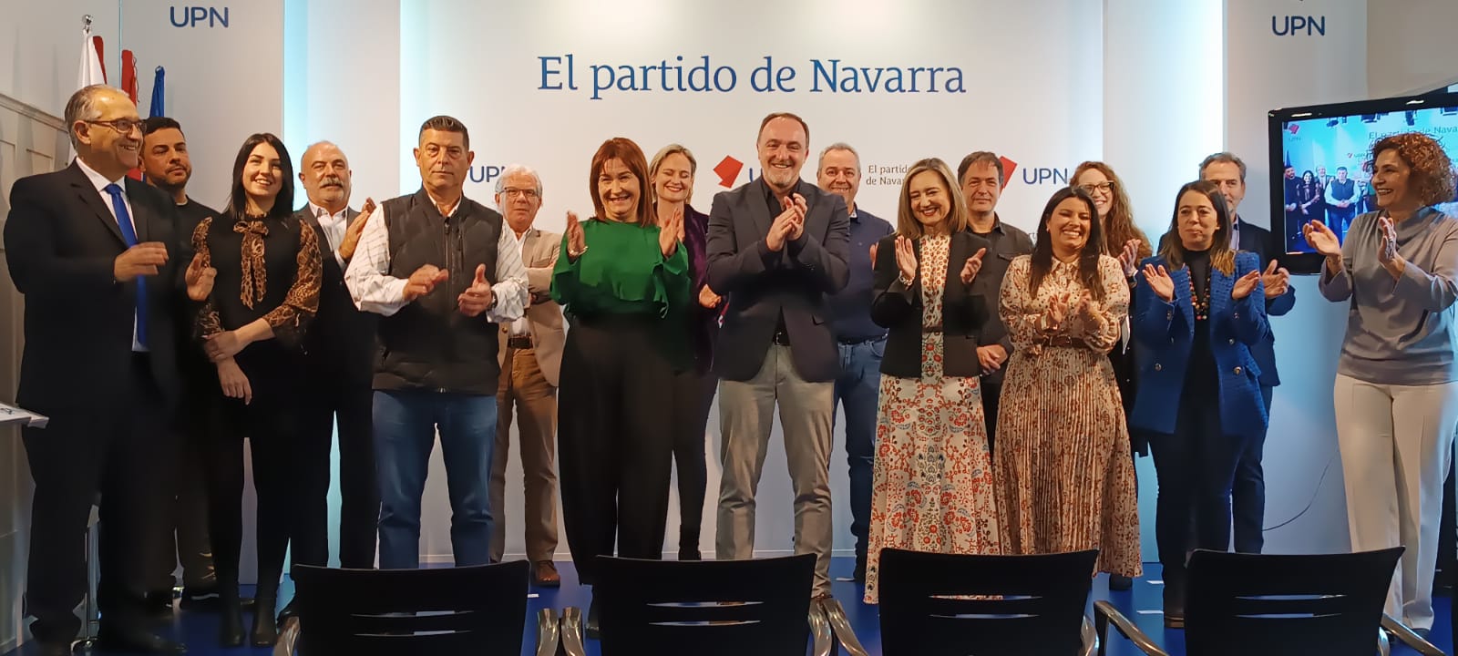 UPN presenta los cabeza de lista de 15 candidatos y candidatas de la Comarca de Pamplona