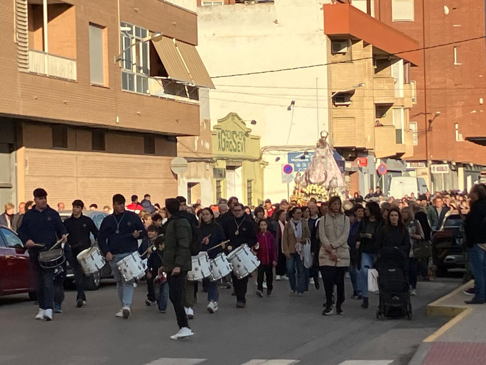 La Morenica, en la mañana del 1 de mayo