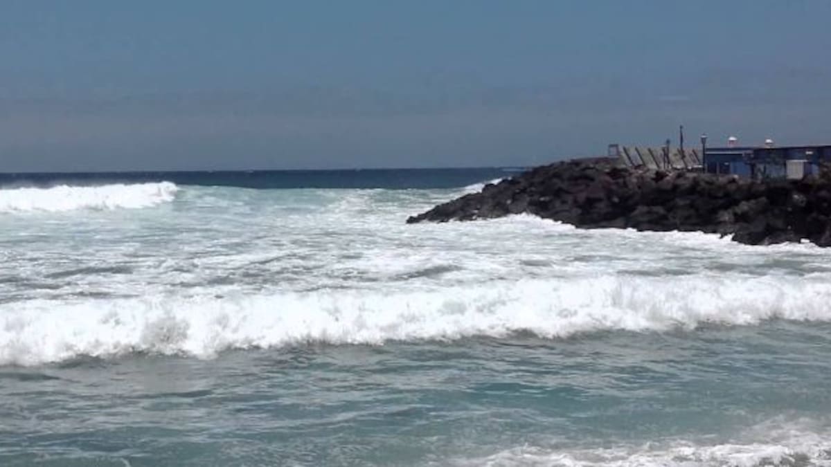 La Semana Santa comienza en Canarias con fuerte marejada y aviso amarillo