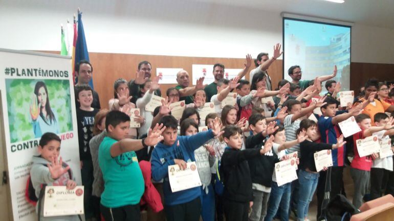 Más de 400 alumnos han recibido charlas y actividades contra el fuego en el campus de Ponferrada