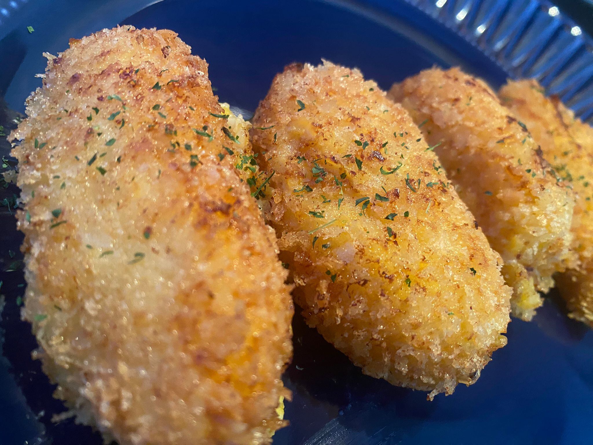 CROQUETAS DE CALABAZA Y GRANA PADANO