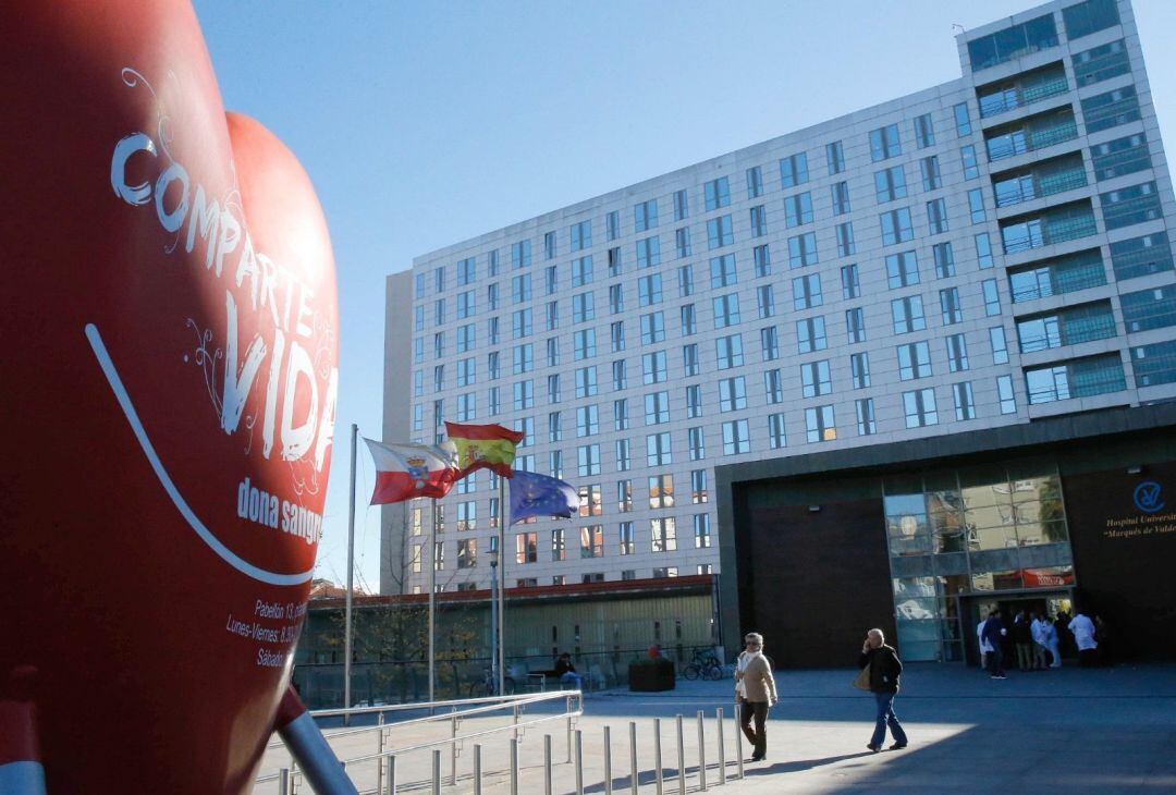 Exterior Valdecilla.