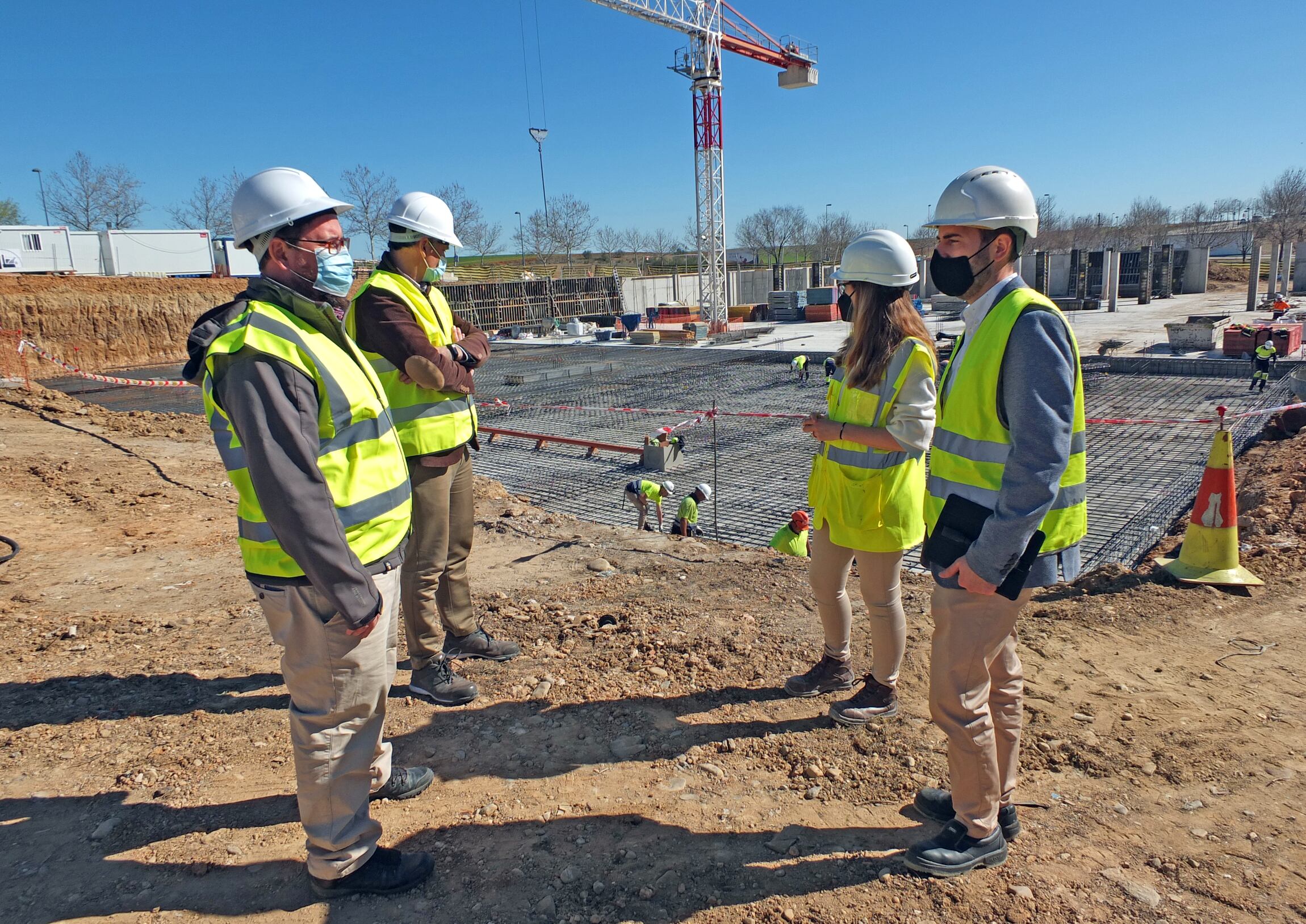 Obras del próximo Mercadona de Paracuellos de Jarama