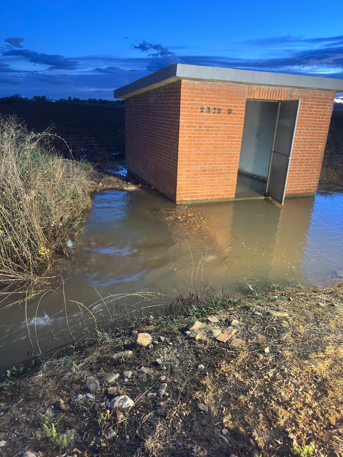 Una de las averías de la Mancomunidad del Sorbe