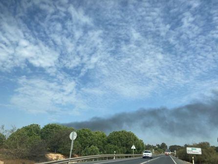 Imagen de una carretera (Huelva)