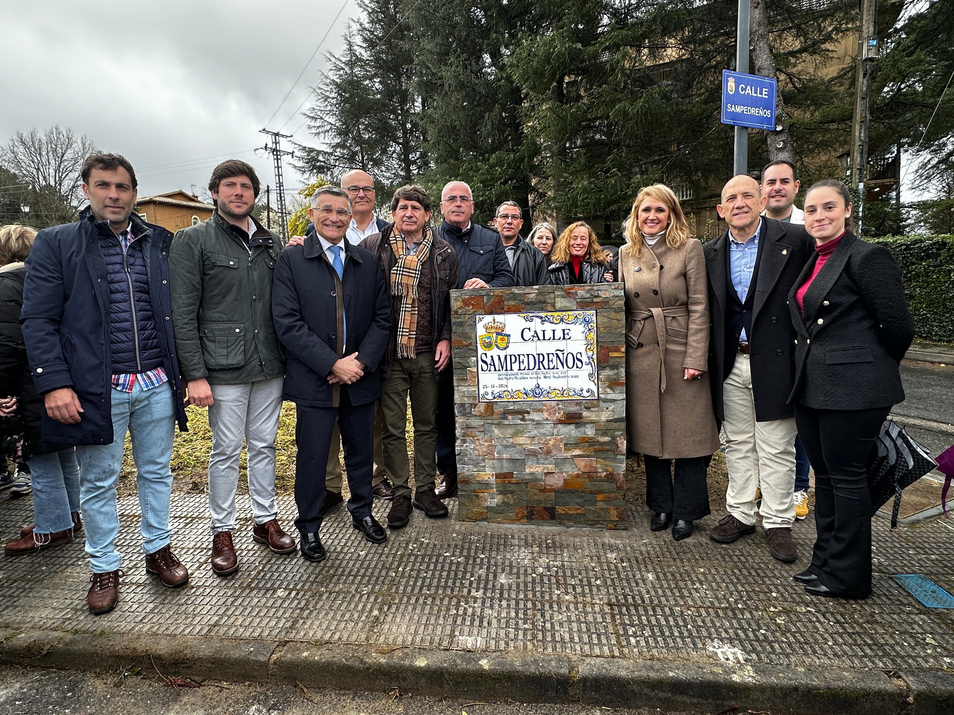 Inauguración de la calle