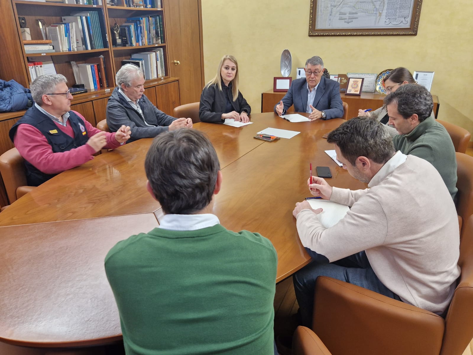 Reunión coordinación CHS y Delegación del Gobierno