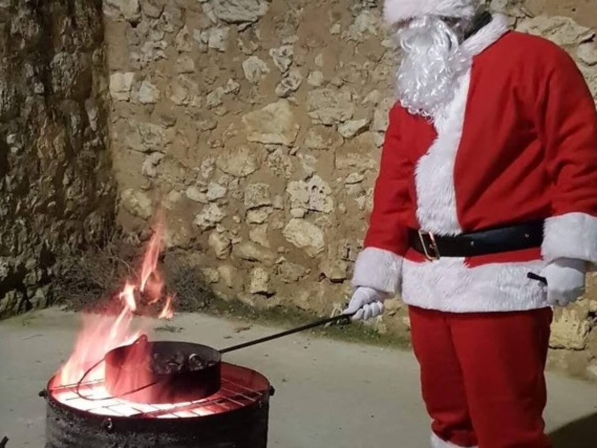 Langayo celebra la llegada de Papa Noel