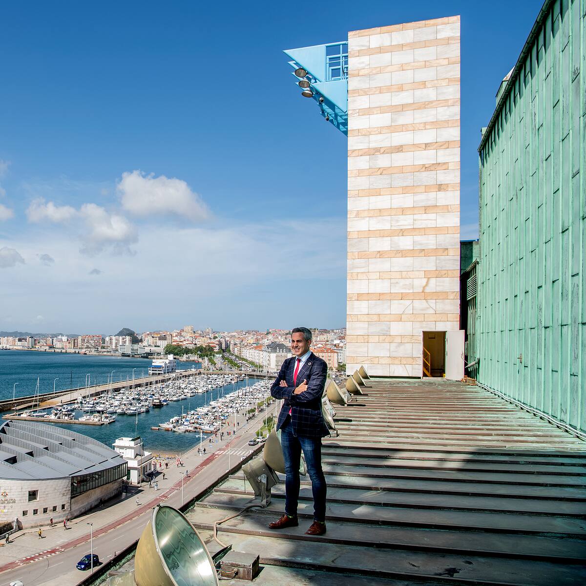 Licitadas las obras de la terraza-mirador del Palacio de Festivales de Cantabria