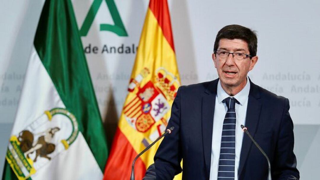 Juan Marín, vicepresidente de la Junta de Andalucía.