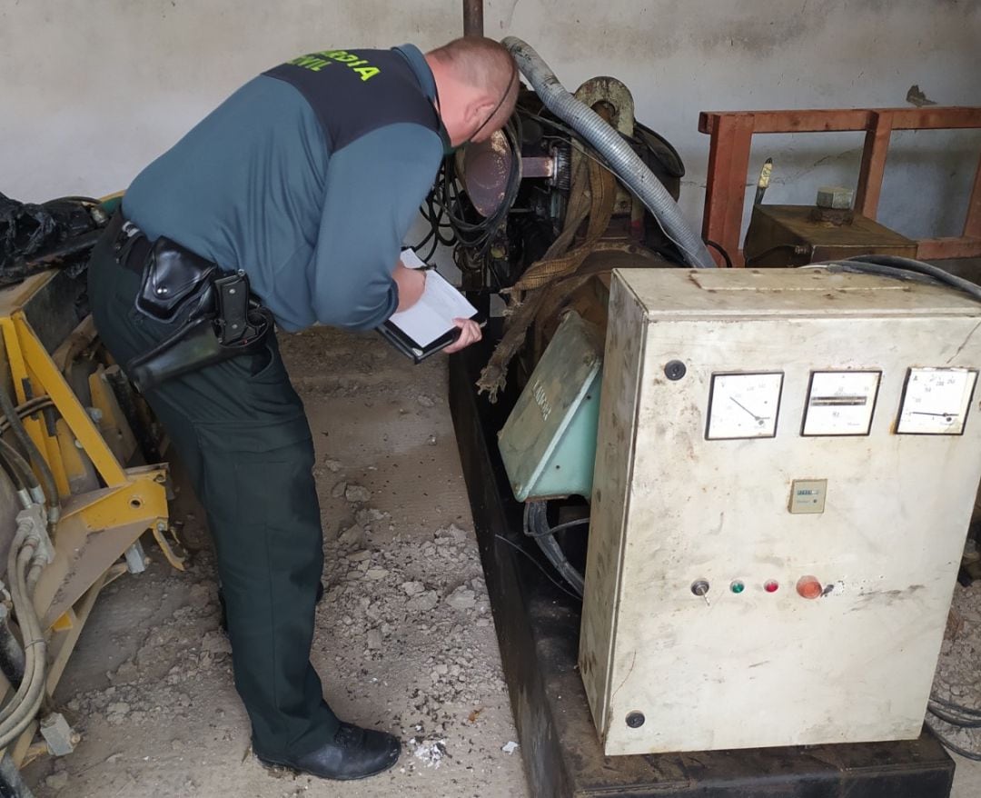 La Guardia Civil encuentra un motor de riego sustraído el pasado mes de mayo en Quesada