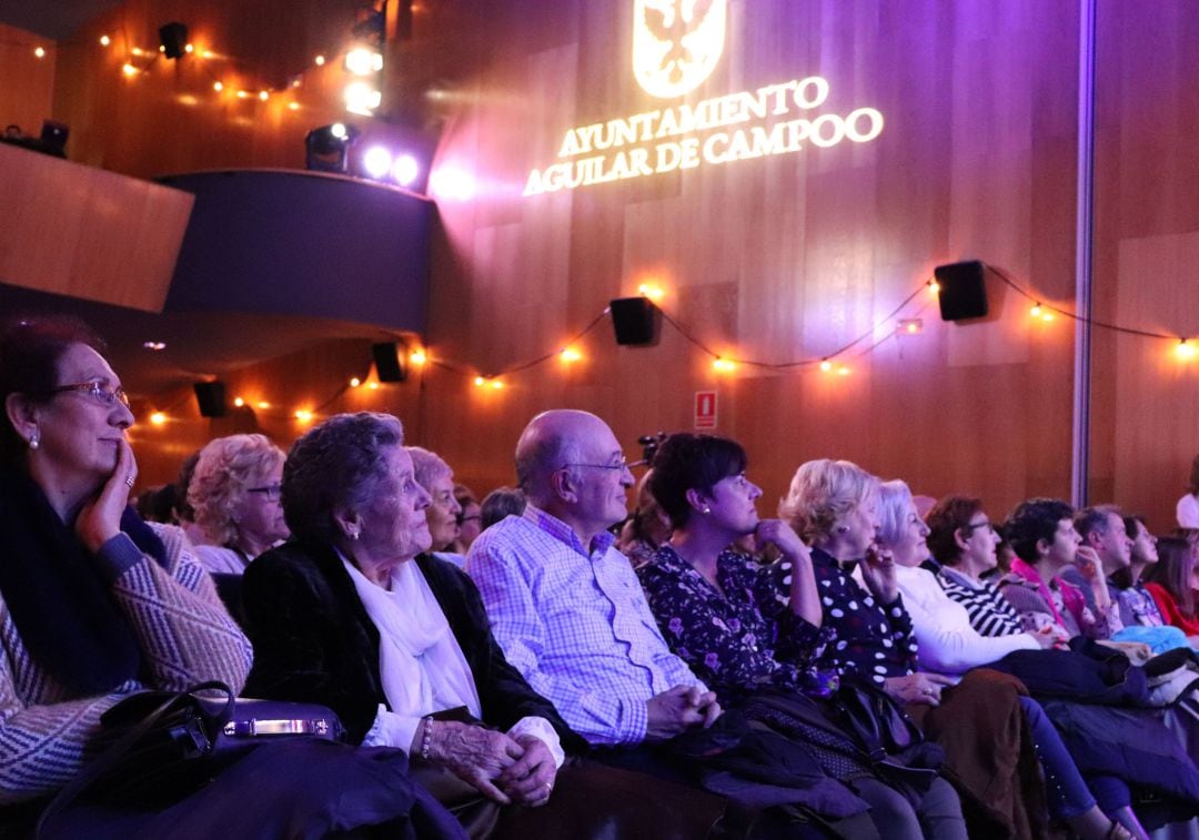 Público en el Festival de Cortometrajes de Aguilar de Campoo (Palencia)