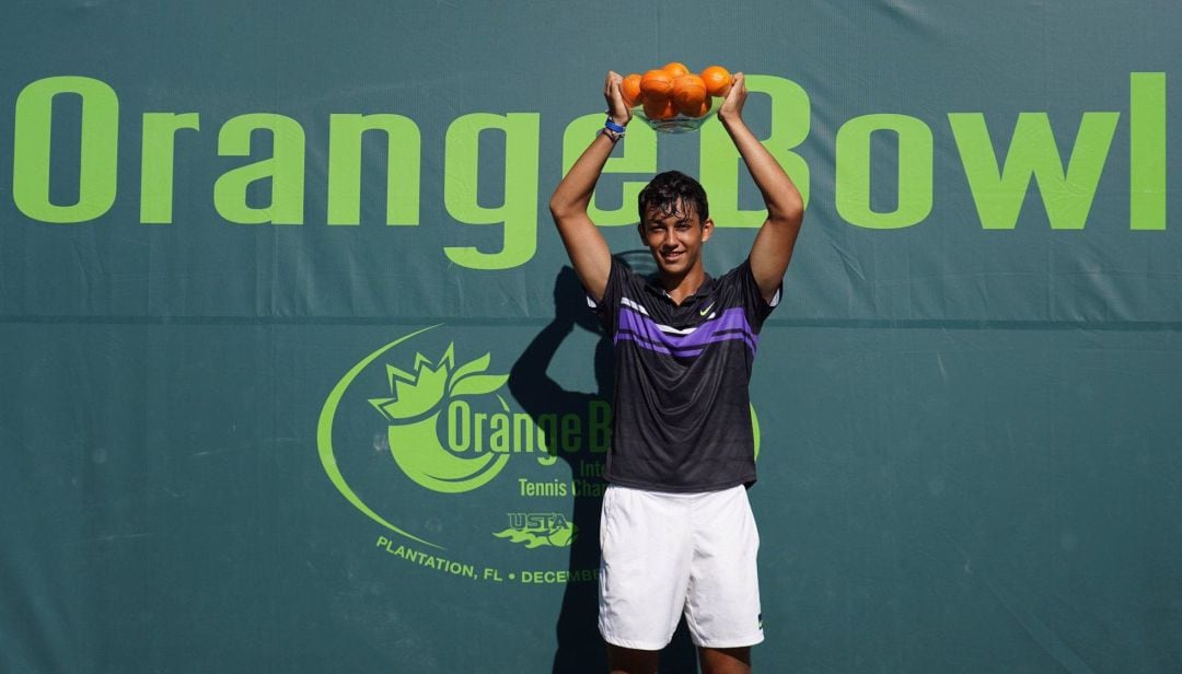 Dniel Rincón, vencedor de la Orange Bowl