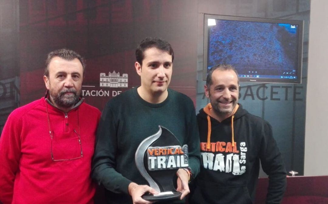 Presentación de la Vertical Trail esta mañana en la Diputación de Albacete