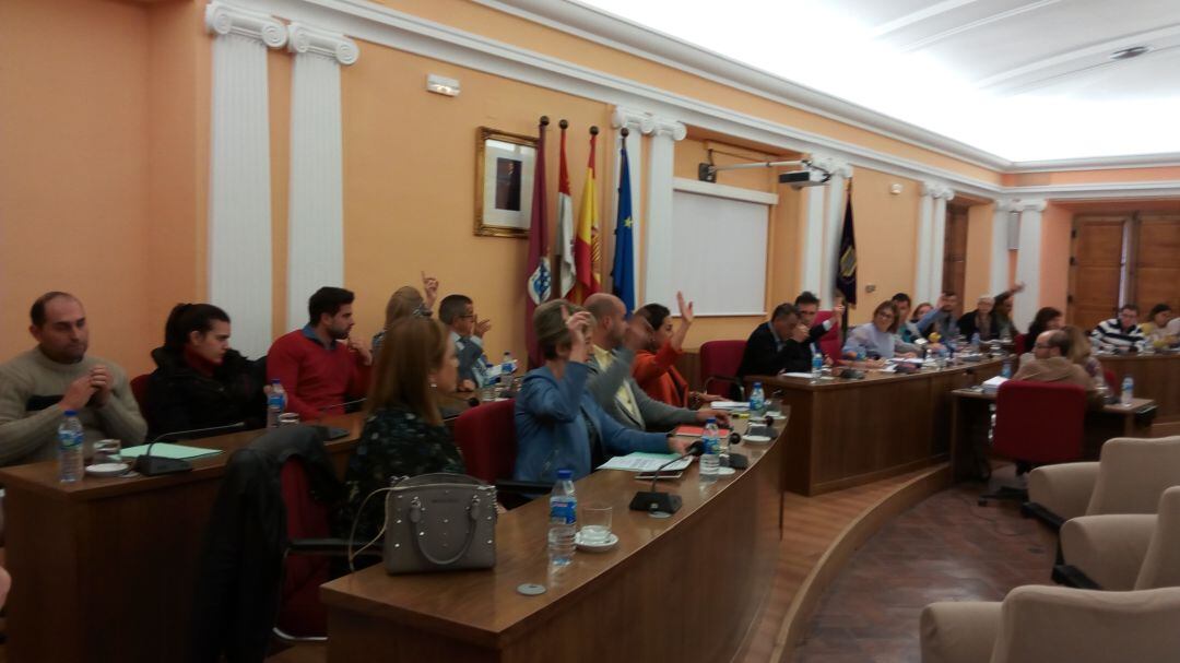 Instantánea de la sesión plenaria extraordinaria