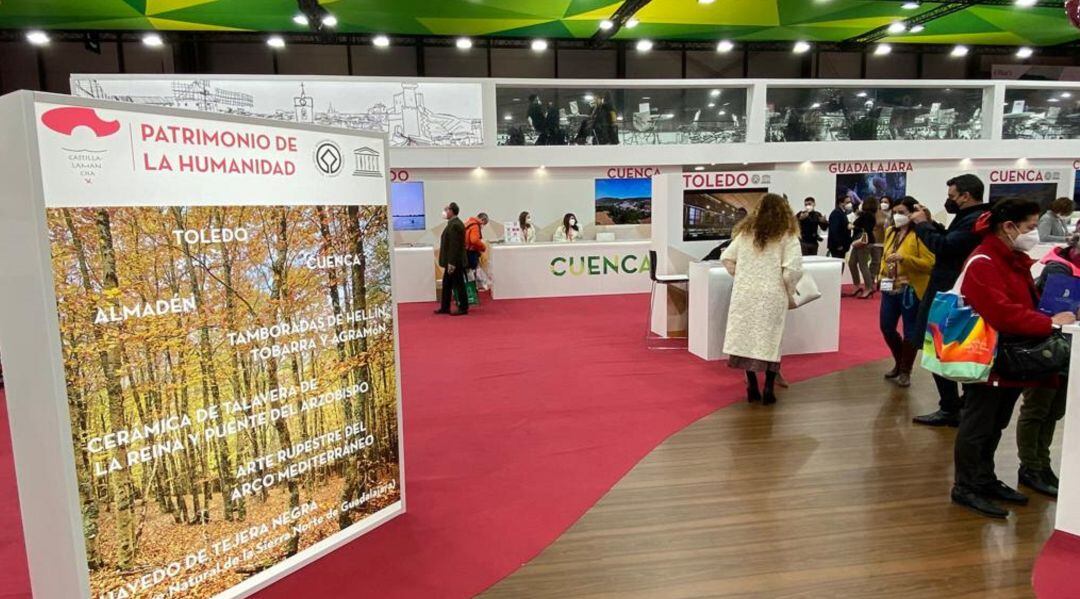 El stand de Castilla-La Mancha en FITUR