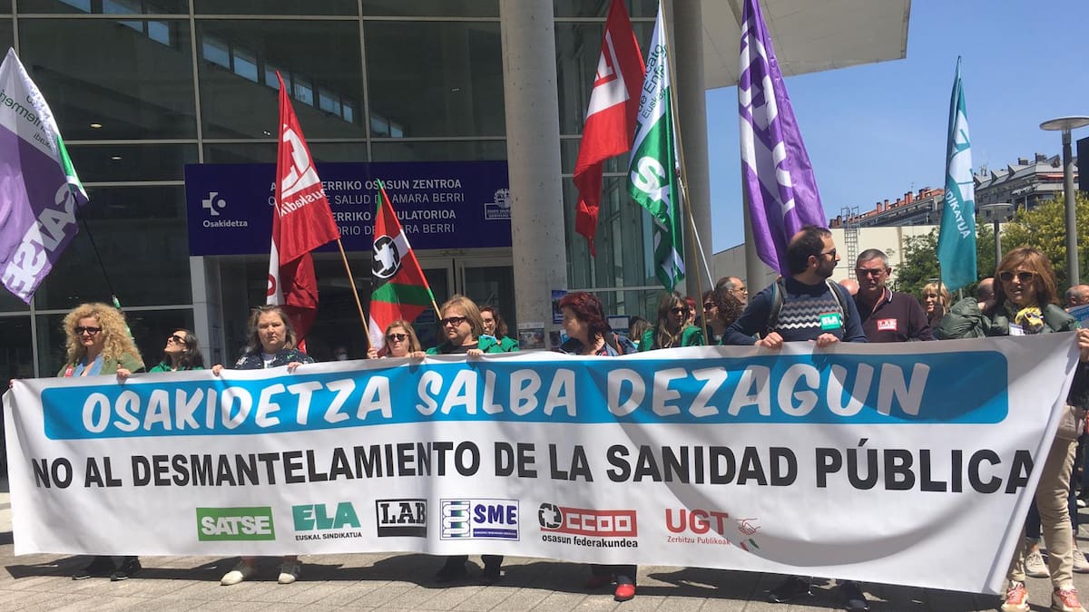 Pilar Mendia, secretaria provincial de SATSE en Gipuzkoa: "Debemos abrir una mesa sectorial real"