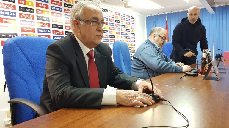 Quique Hernández junto a Juan Carlos Ramírez y Tomás Moya