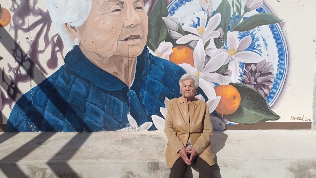 Acudimos al 100 cumpleaños de Vicenta Torres en Daimús