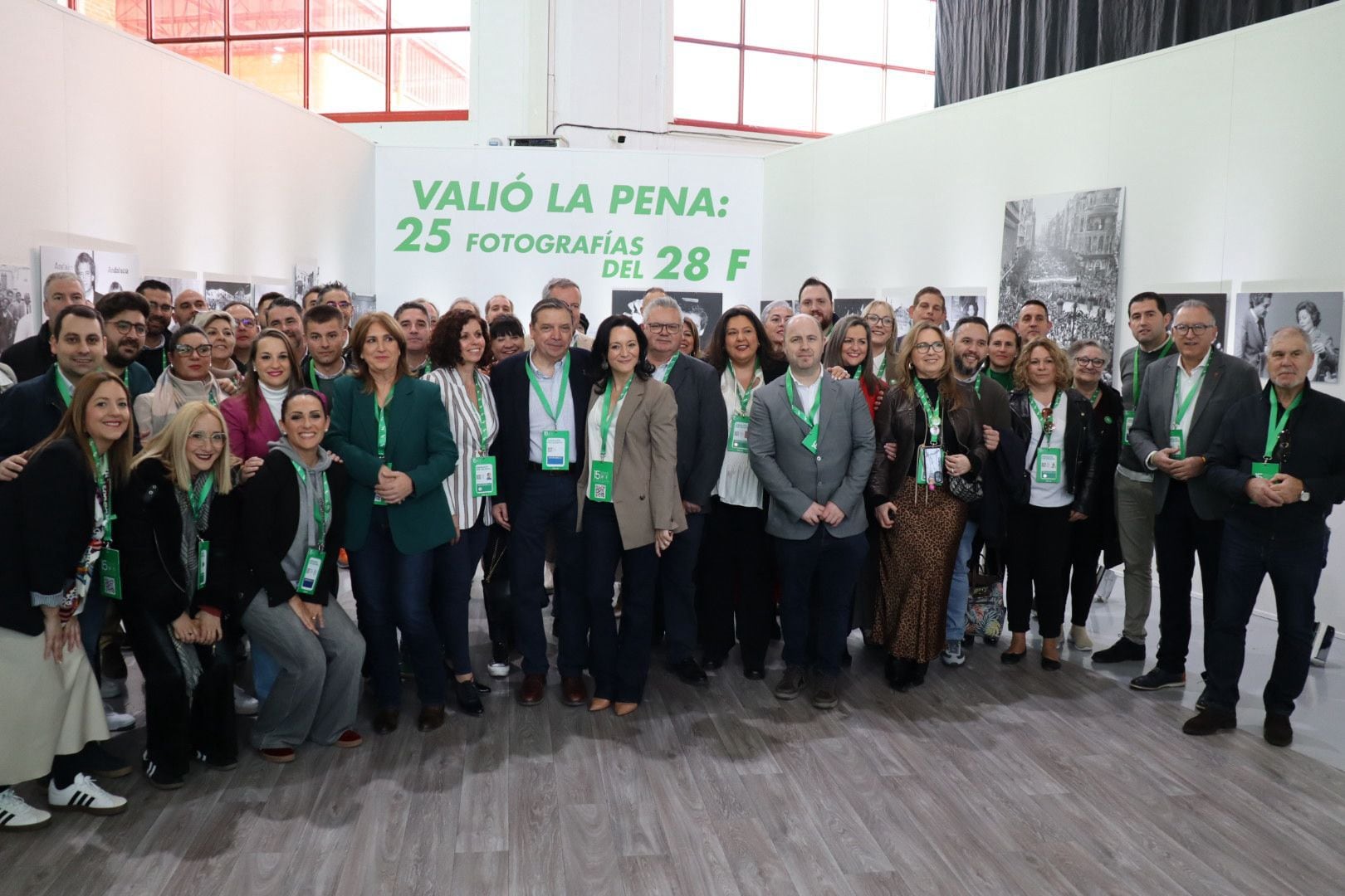 Militantes del PSOE de Córdoba durante el congreso del PSOE andaluz en Armilla, Granada