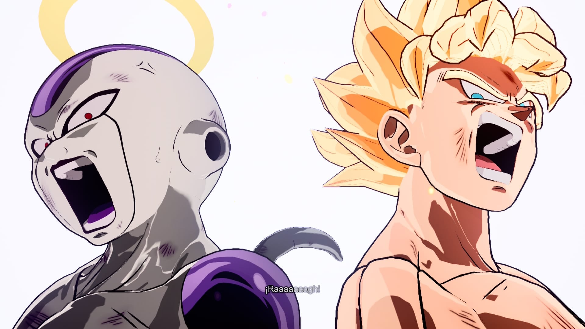 Goku y Freezer en un momento clave.