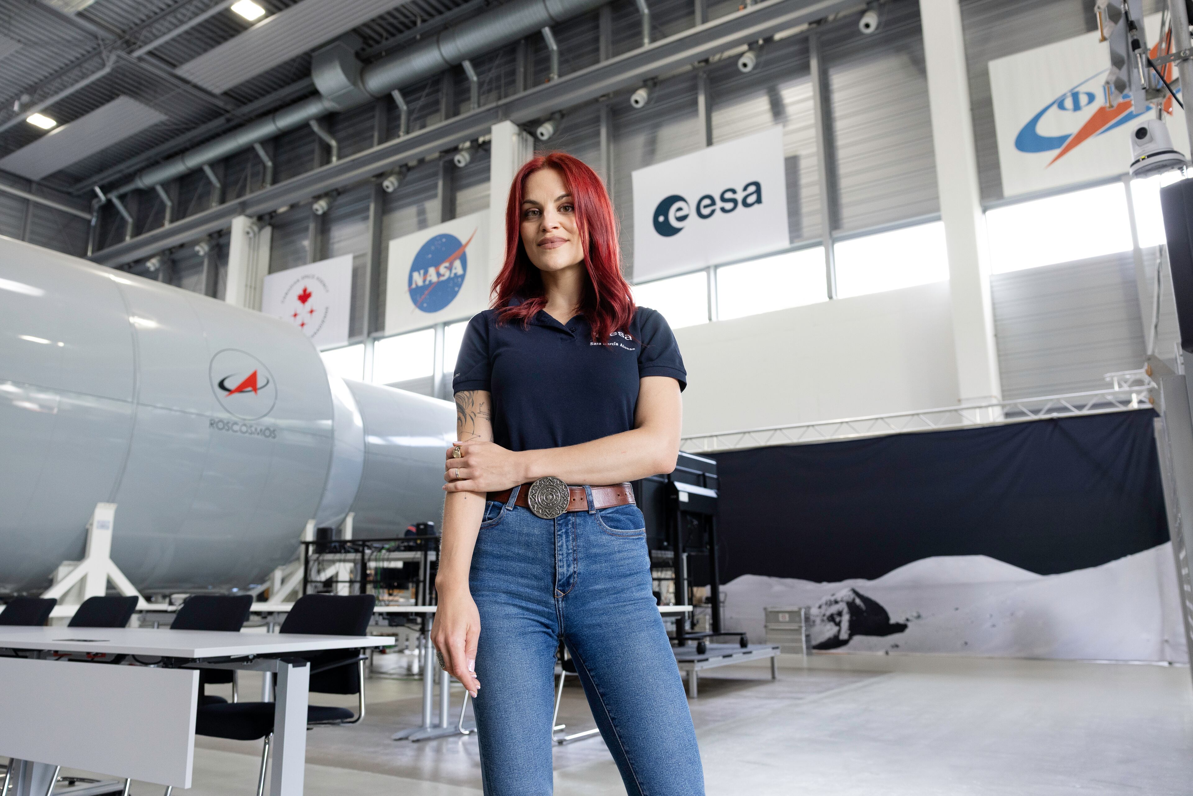 La astronauta e investigadora Sara García Alonso.